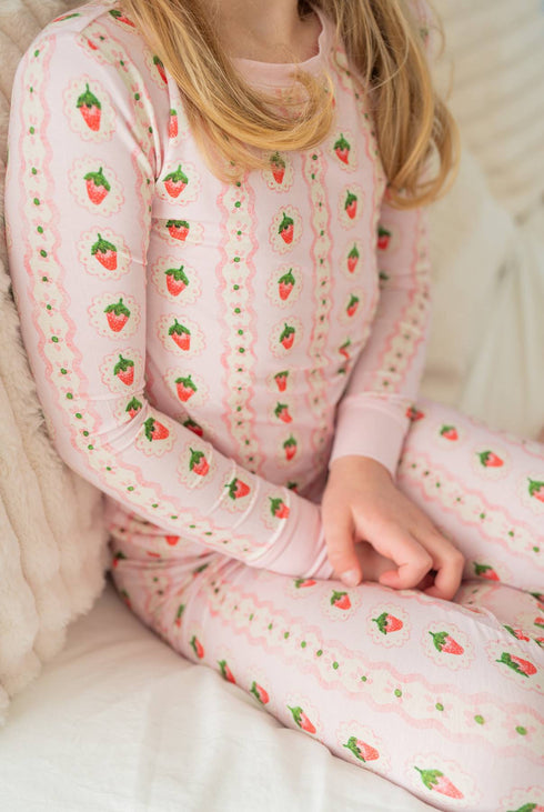 strawberry-stripe-two-piece-pajama-set Boosh Baby - Sophia's Style-8