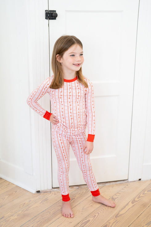 Valentine's Stripe | Two Piece Set