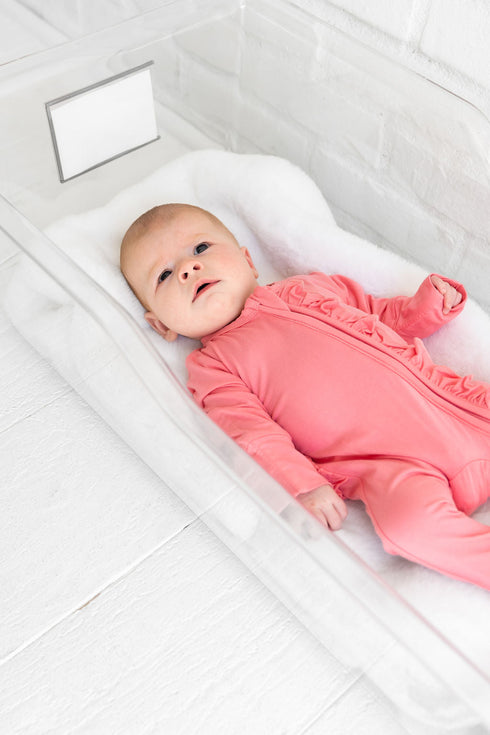 blossom-solid-bamboo-ruffle-convertible-footie- at Sophia's Style-4