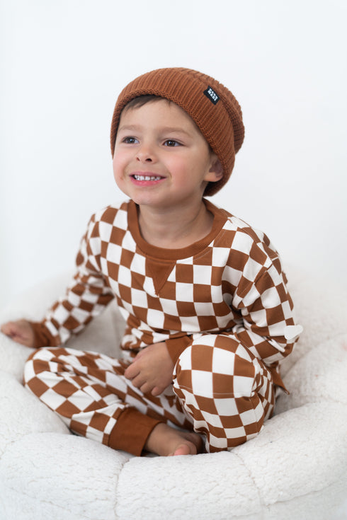 copper-checkers-dream-jogger Dream-Big-Little-Co-pajama-baby-blanket