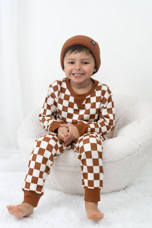 copper-checkers-dream-jogger Dream-Big-Little-Co-pajama-baby-blanket