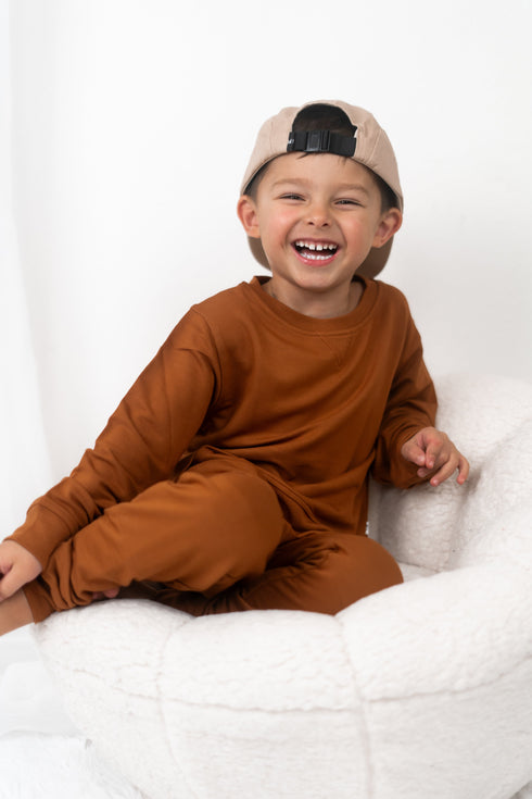 copper-terry-dream-jogger Dream-Big-Little-Co-pajama-baby-blanket