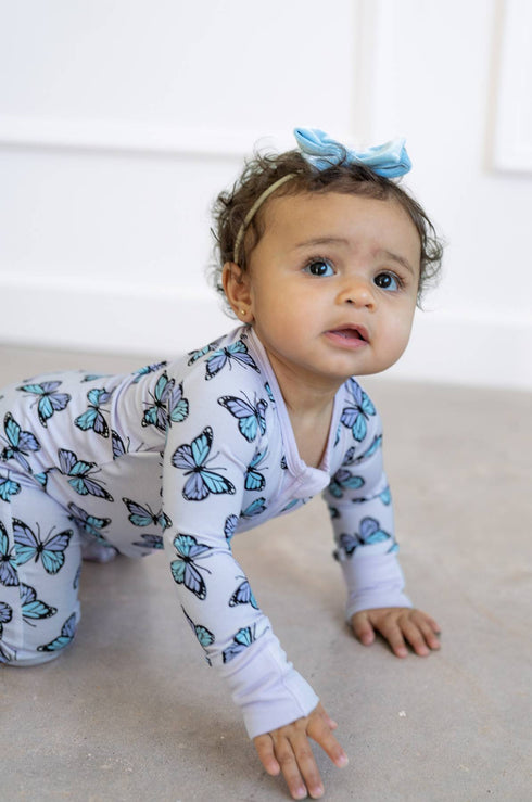 purple-butterflies-zippy-convertible-bamboo-zip-up-romper-pj-💜 Boosh Baby - Sophia's Style-5