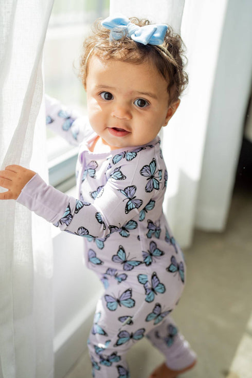 purple-butterflies-zippy-convertible-bamboo-zip-up-romper-pj-💜 Boosh Baby - Sophia's Style-1