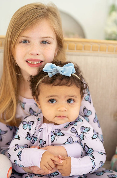purple-butterflies-zippy-convertible-bamboo-zip-up-romper-pj-💜 Boosh Baby - Sophia's Style-7