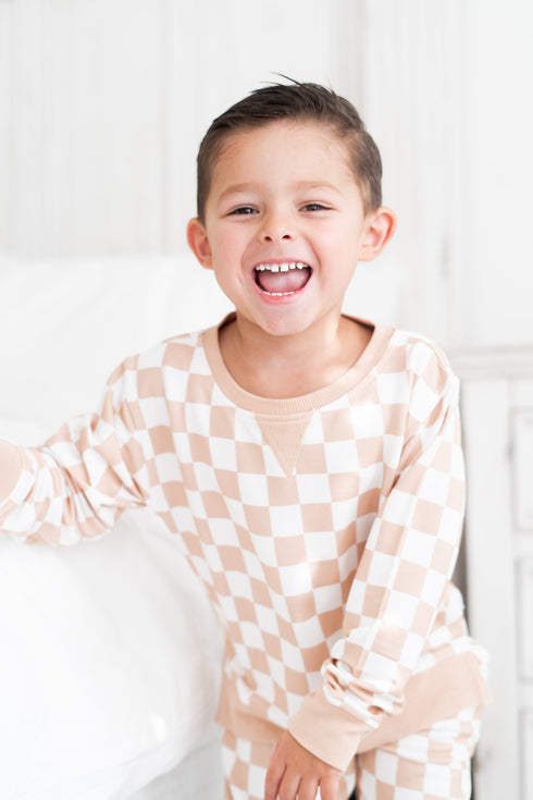 sandy-checkers-dream-pullover Dream-Big-Little-Co-pajama-baby-blanket
