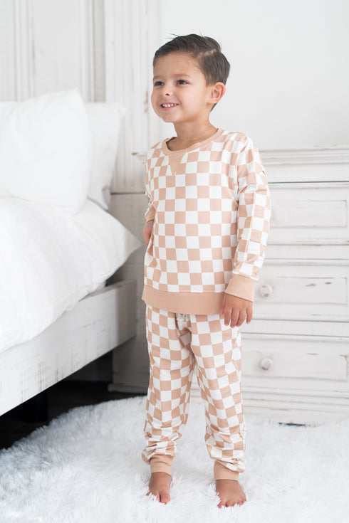 sandy-checkers-dream-jogger Dream-Big-Little-Co-pajama-baby-blanket