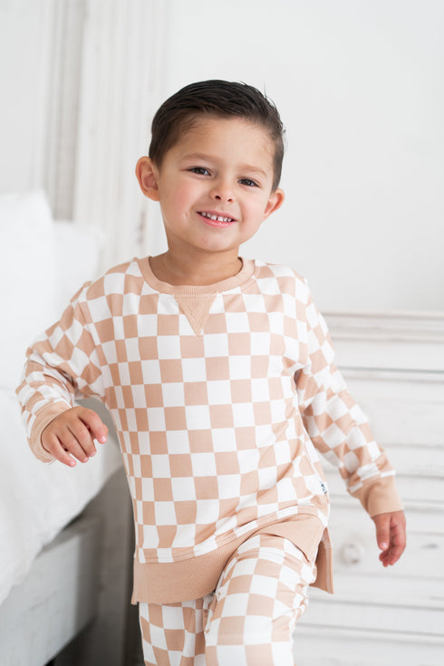 sandy-checkers-dream-pullover Dream-Big-Little-Co-pajama-baby-blanket