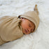 tan-swaddle-hat-set Laree & Co - Sophia's StyleSwaddles-1