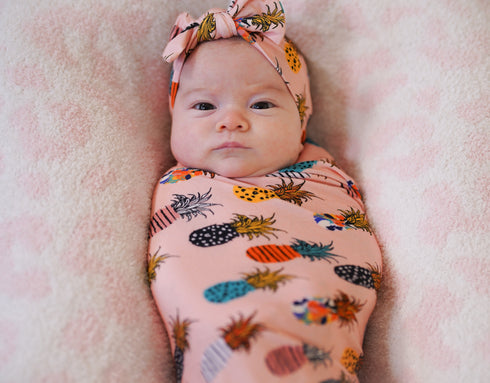 pina-colada-pineapple-swaddle Big Dreams Little Jammie Session Sophia's Style-3