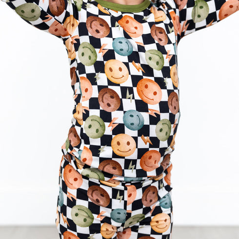 luke-smiley-checks-bamboo-2-piece-long-sleeve-set Laree & Co - Sophia's Style2-Pieces-1