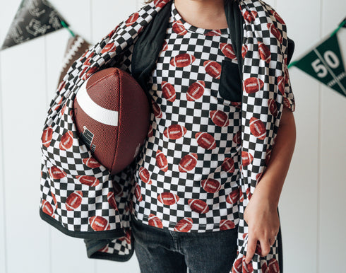 checkered-football-dream-pocket-tee Dream-Big-Little-Co-pajama-baby-blanket