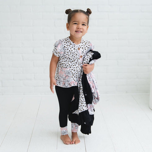 allie-bamboo-short-sleeve-peplum-legging-set Laree & Co - Sophia's Style-1