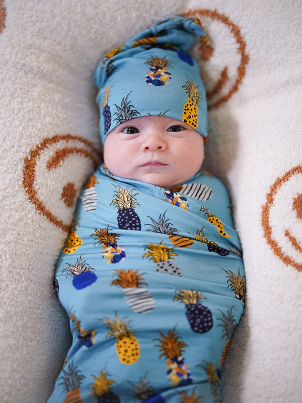 caught-in-the-rain-pineapple-swaddle Big Dreams Little Jammie Session Sophia's Style-1