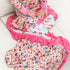 lillians-garden-ruffle-toddler-blanket Laree & Co - Sophia's StyleBamboo Blankets-1