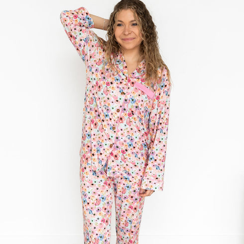 lillians-garden-butterflies-bamboo-womens-luxe-lounge-set Laree & Co - Sophia's Style-2