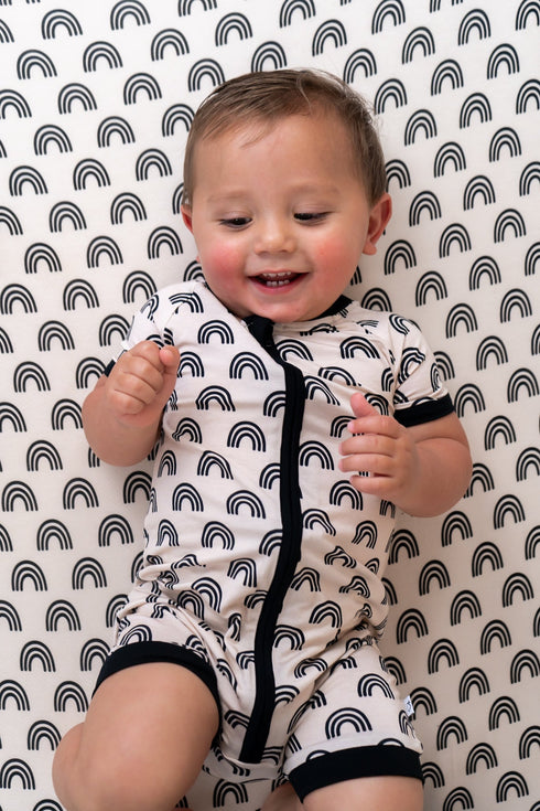 simple-rainbow-dream-shortie Dream-Big-Little-Co-pajama-baby-blanket