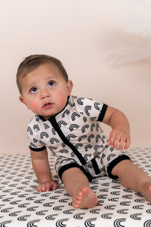 simple-rainbow-dream-shortie Dream-Big-Little-Co-pajama-baby-blanket