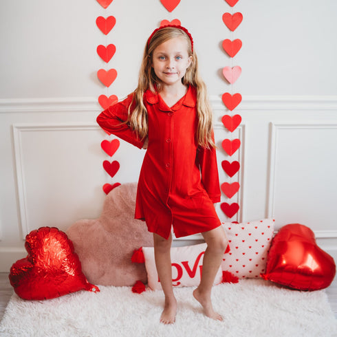 red-rib-girls-dream-gown Dream-Big-Little-Co-pajama-baby-blanket