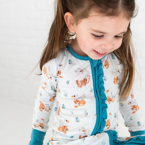 griffin-butterflies-bamboo-ruffle-convertible-footie- at Sophia's Style-3