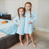 sky-blue-gingham-girls-dream-gown Dream-Big-Little-Co-pajama-baby-blanket