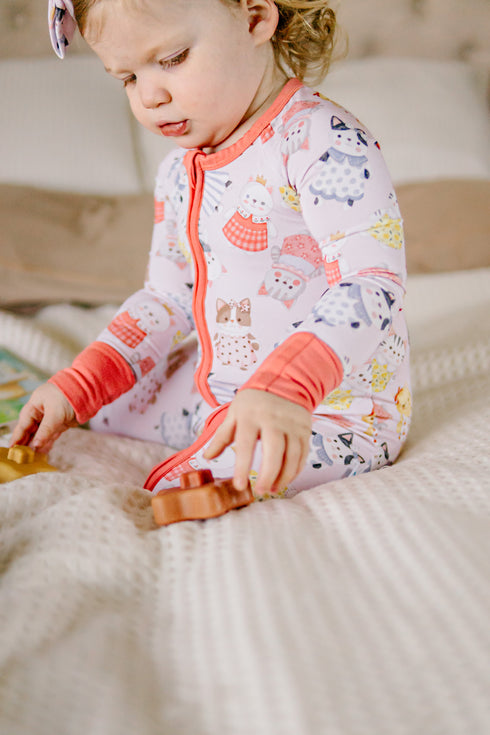 whiskers-pink-romper Big Dreams Little Jammie Session Sophia's Style-1