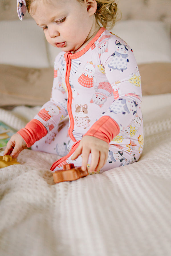 whiskers-pink-romper Big Dreams Little Jammie Session Sophia's Style-1