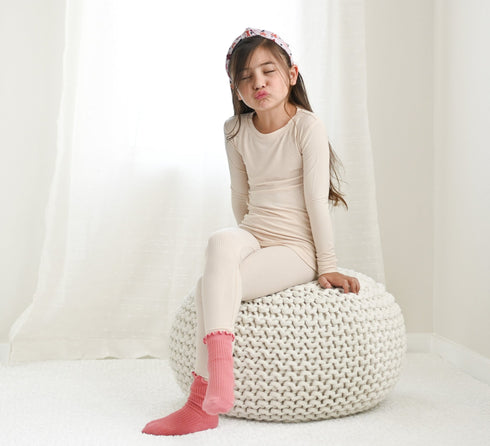 tan-rib-dream-set Dream-Big-Little-Co-pajama-baby-blanket