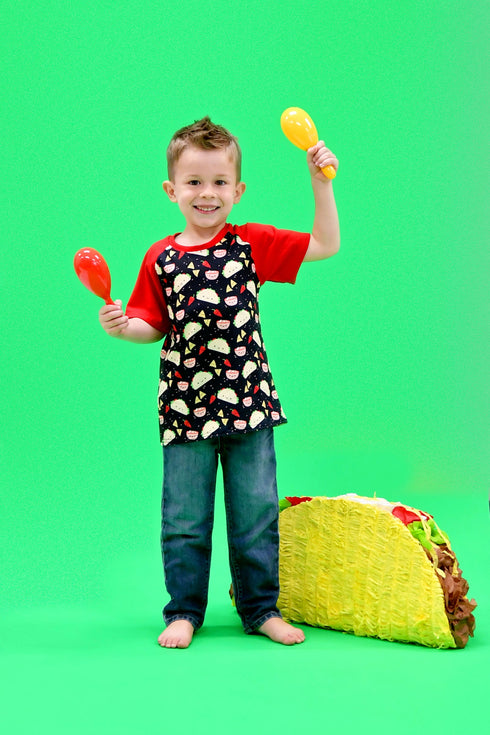 taco-milk-silk-raglan Great Lakes kids - Sophia's StyleRaglan-1