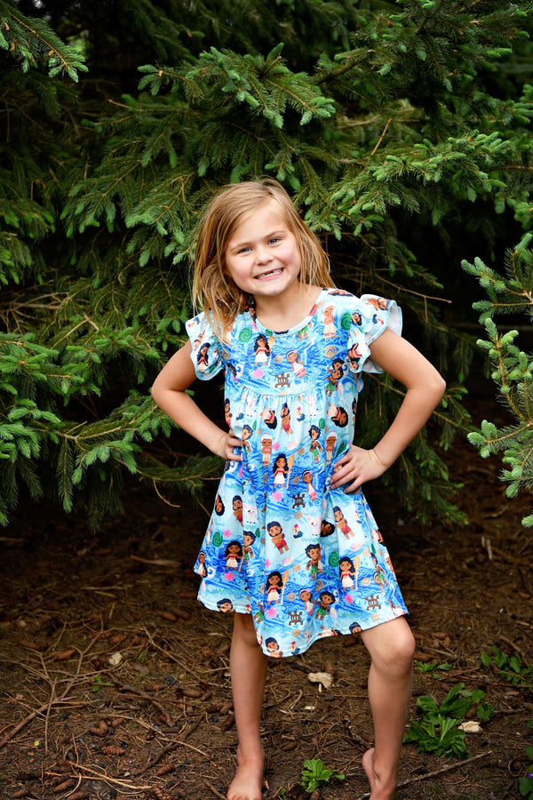island-princess-milk-silk-flutter-dress Great Lakes kids - Sophia's StyleFlutter Dress-1