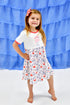 christmas-flamingo-short-sleeve-milk-silk-dress Great Lakes kids - Sophia's Style-1