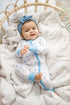 ditsy-blue-floral-zippy Boosh Baby - Sophia's Style-1