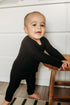 midnight-black-ribbed-romper Big Dreams Little Jammie Session Sophia's Style-1