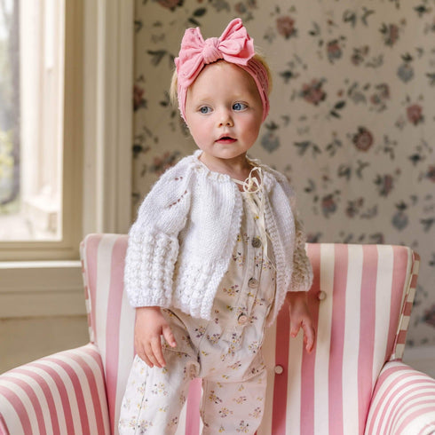 fab-bow-lous®-ruby-shabby-dot Baby Bling Bows clips headbands - Sophia's Style-