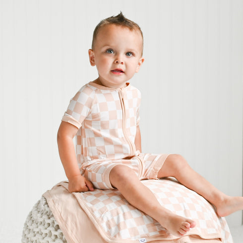 sandy-checkers-dream-shortie Dream-Big-Little-Co-pajama-baby-blanket