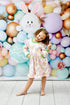 bunny-flower-crown-long-sleeve-pocket-milk-silk-dress Great Lakes kids - Sophia's Style-1
