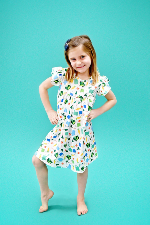garden-flutter-milk-silk-dress Great Lakes kids - Sophia's StyleFlutter Dress-1