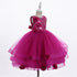 Girls Sequin Floral Tulle Easter & Party Dress – Floor Length Girls Gown 3-12