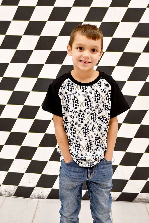racing-flag-milk-silk-raglan Great Lakes kids - Sophia's Style-1