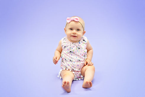 dandelion-hearts-milk-silk-pom-pom-romper Great Lakes kids - Sophia's Style-1