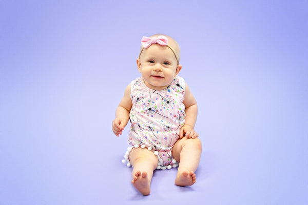 dandelion-hearts-milk-silk-pom-pom-romper Great Lakes kids - Sophia's Style-1