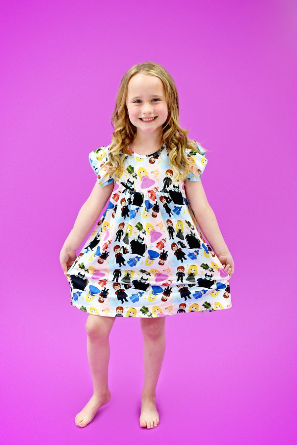 spindle-princess-flutter-milk-silk-dress Great Lakes kids - Sophia's StyleFlutter Dress-1