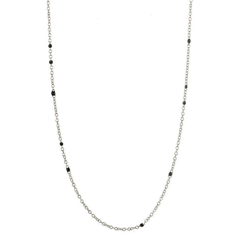 dainty-black-onyx-beaded-link-necklace-Sophia's Style-4
