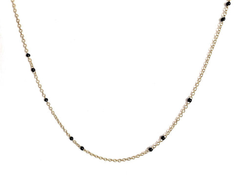 dainty-black-onyx-beaded-link-necklace-Sophia's Style-17