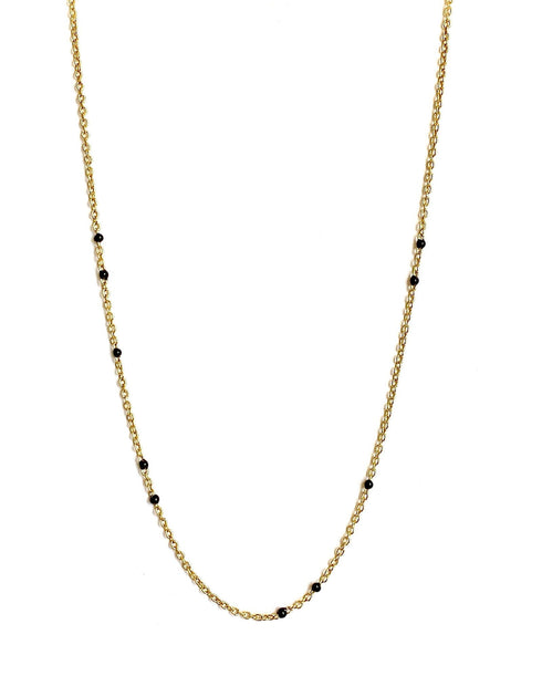 dainty-black-onyx-beaded-link-necklace-Sophia's Style-19