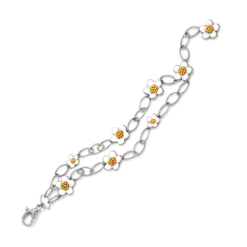 daisy-chain-bracelet-sophias-styleItalian Enamel-1