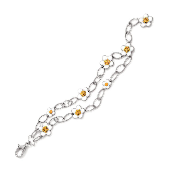 daisy-chain-bracelet-sophias-styleItalian Enamel-1