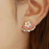 daisy-jacket-earrings-with-porcelain-flower-and-cubic-zirconia-Sophia's Style-5