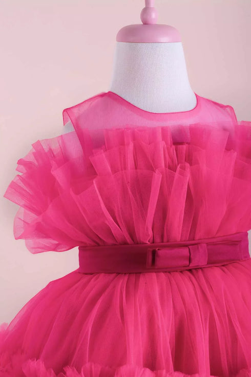 diana-fuchsia-party-dress-tha-dressing - Sophia's Style -2