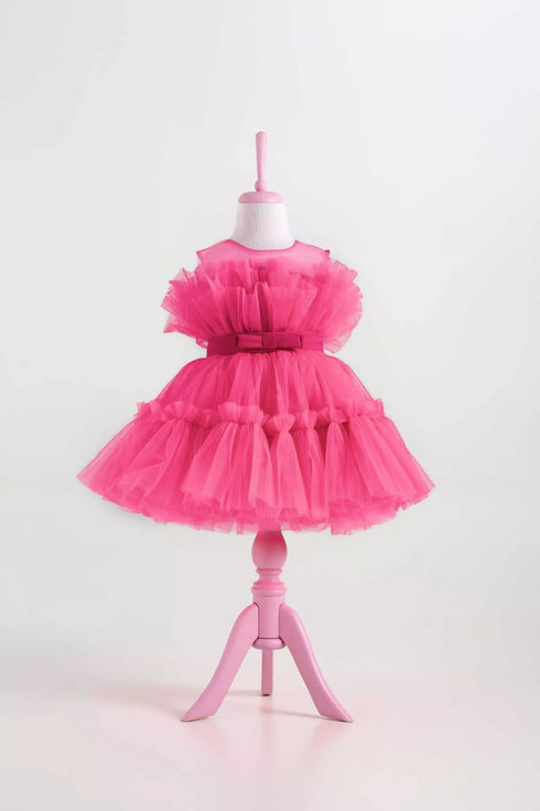 diana-fuchsia-party-dress-tha-dressing - Sophia's Style -4